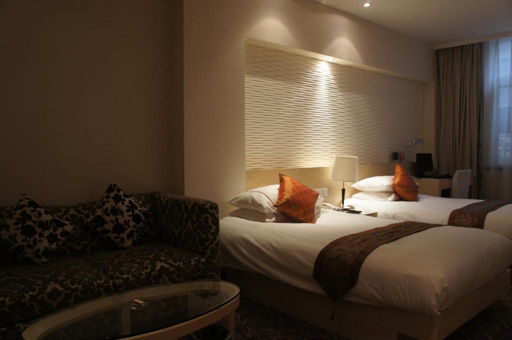 Shanghai Baron Business Bund Hotel 객실 사진