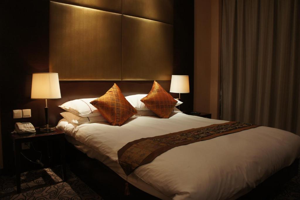 Shanghai Baron Business Bund Hotel 객실 사진